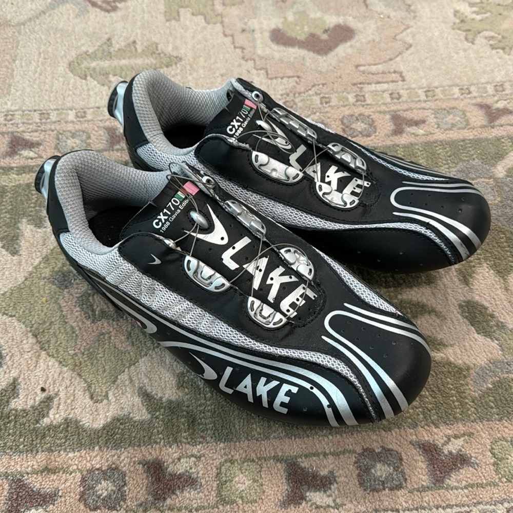 Lake CX170 1988 Gavin edition cycling shoes